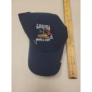 Nike Livonia Service Unit Hat Cap‎ Navy Union Pacific Courage Care Golf Hat